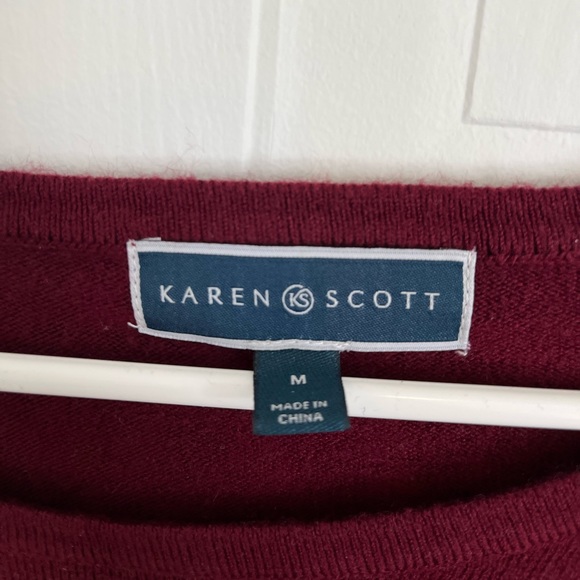 Karen Scott sweater - Picture 3 of 3